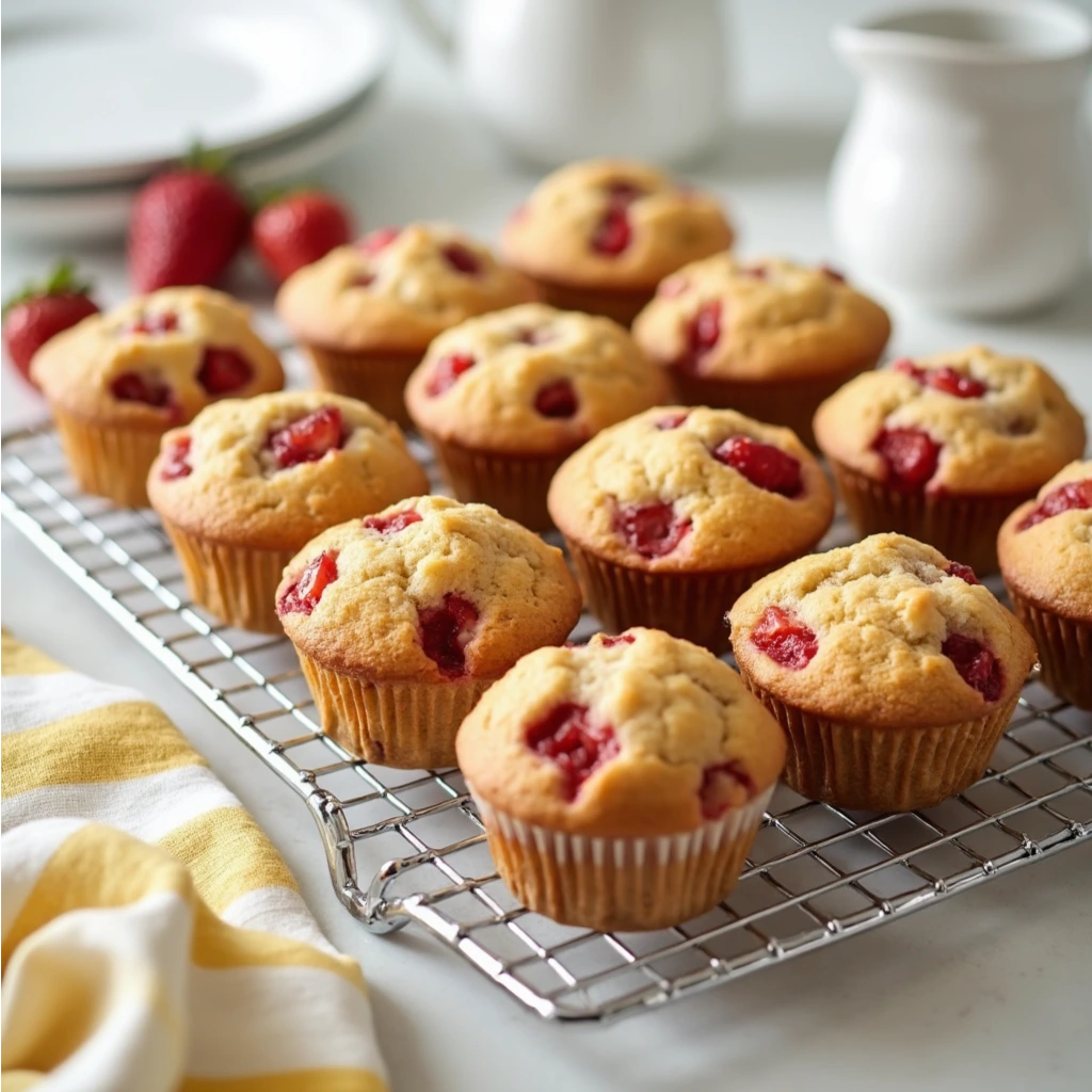 strawberry muffin recipe