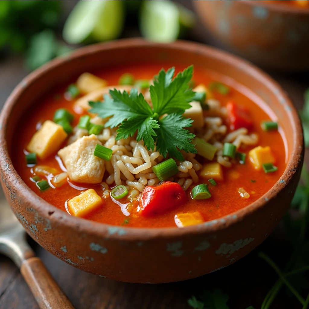 Chopt Spicy Chicken Soup Recipe with Rice