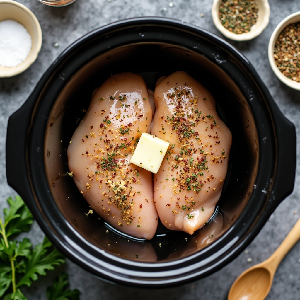 Cooking Frozen Chicken in a Crock Pot