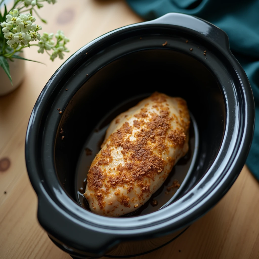 Cooking Frozen Chicken in Crock Pot