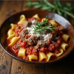 Lamb Ragu d'Abruzzo Rose Mary Recipe